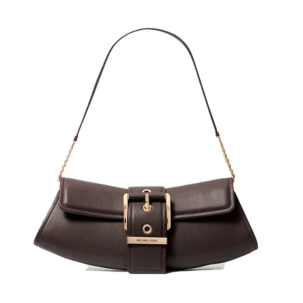 Michael Kors The Colby Clutch Chocolate Brown